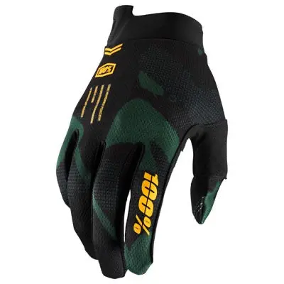 100% Itrack Youth Glove - Sentenial Black 1