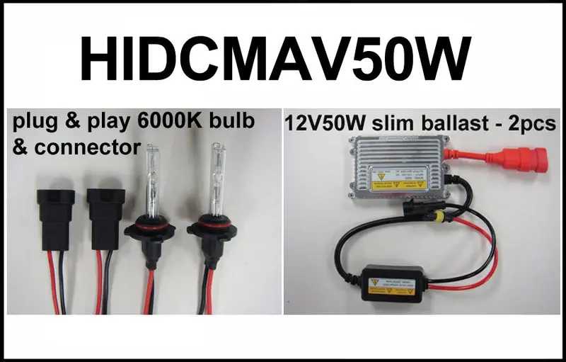 2013 Can Am Maverick Hid 50W Conversion Kit 1