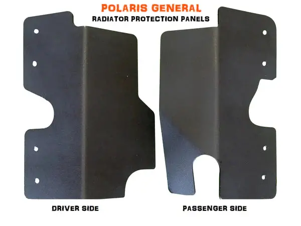 2016-2024 Polaris General 1000 (Non Xp) Radiator Guard Panels 1