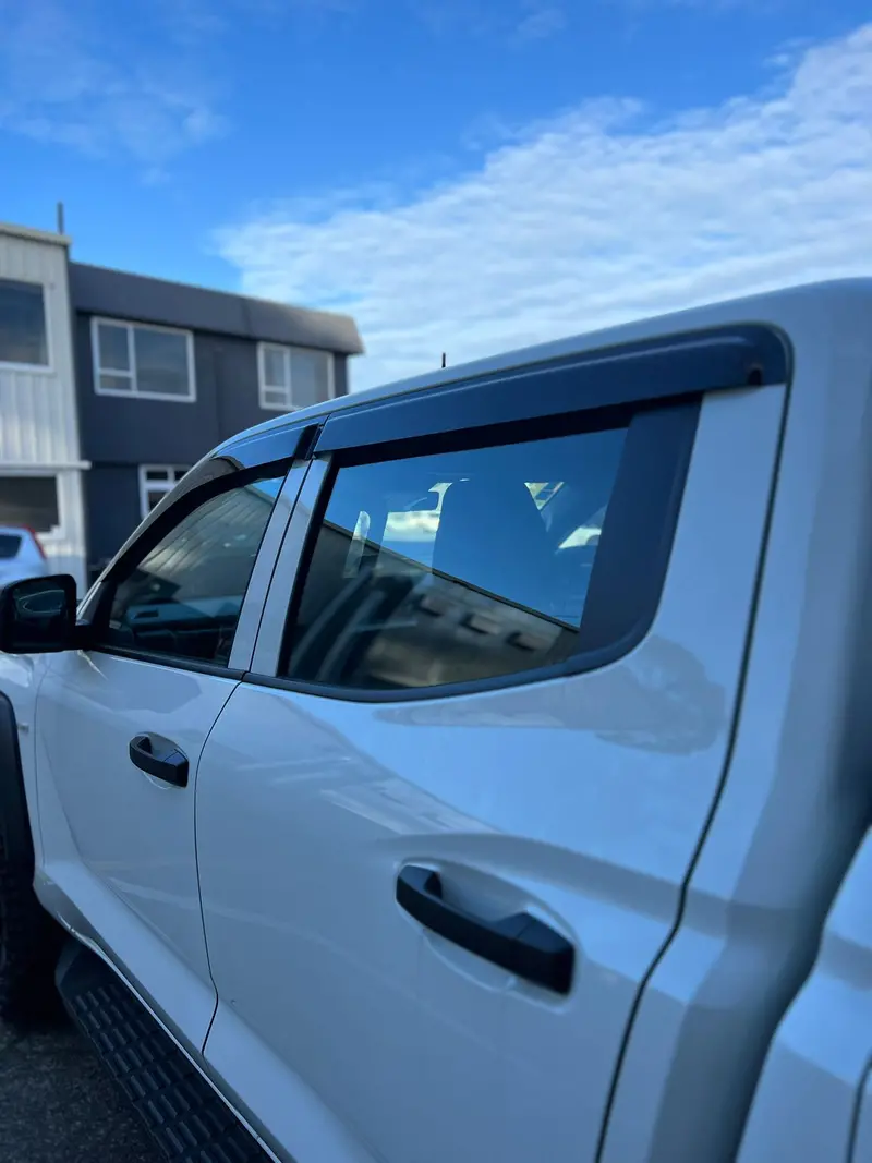 2023+ Mitsubishi Triton Window Visors/Monsoon Shields 1