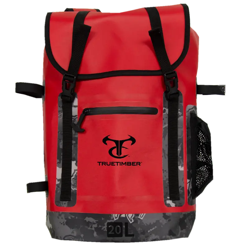 20L Dry Gear Backpack - Red Hot/Viper Urban 1