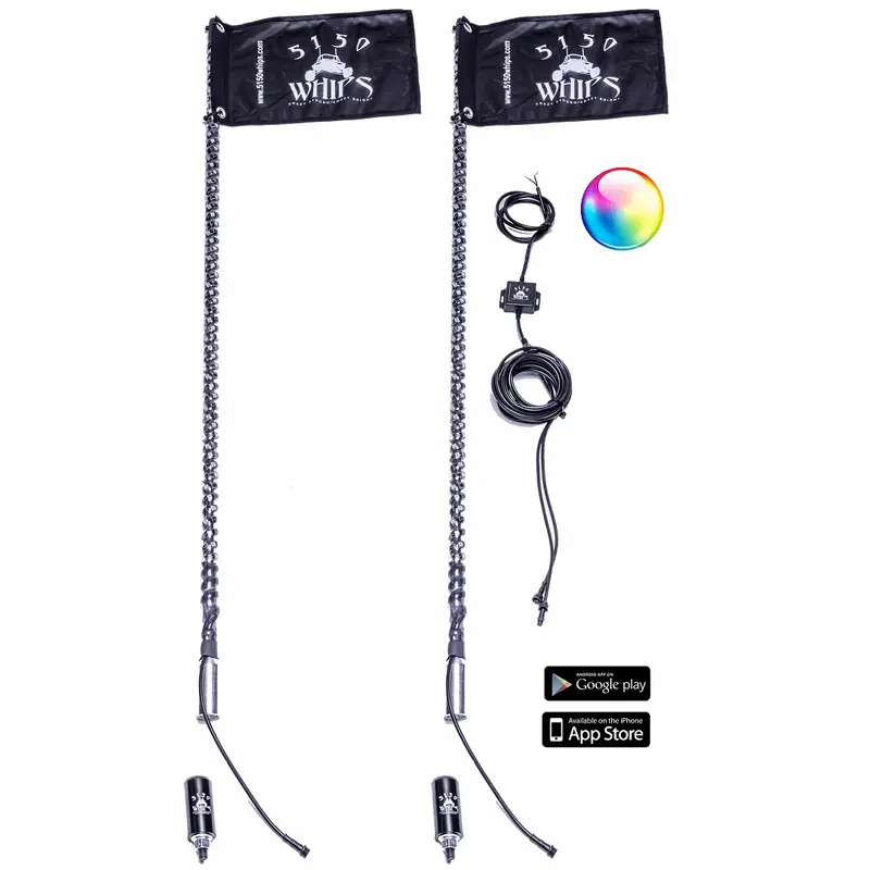 5150 Whips 187 Led Whip - 6 Ft 2