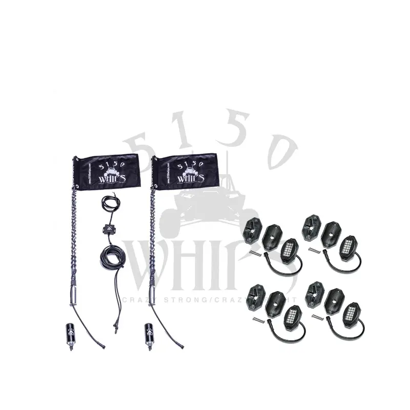 5150 Whips 187 Whips And Rock Light Combo Kit 1