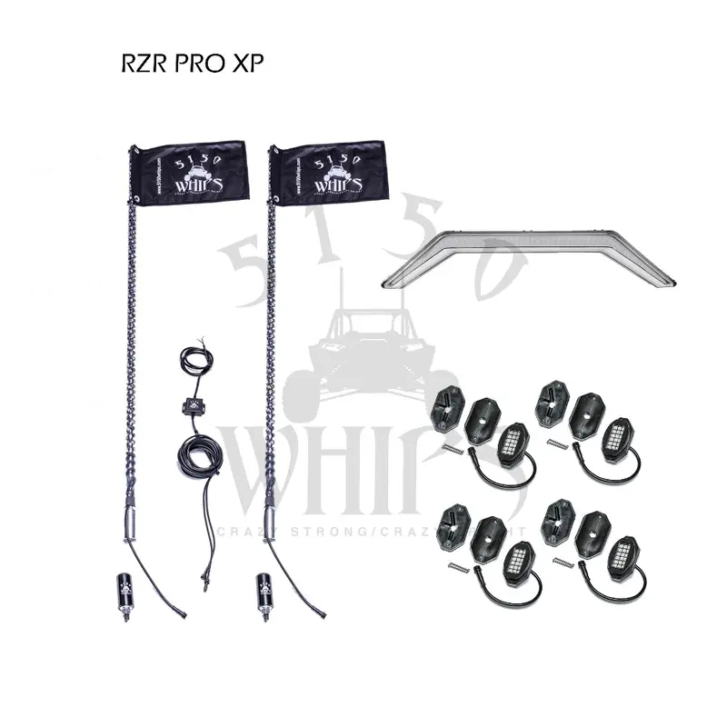 5150 Whips Led Lighting Kit - Polaris Pro Xp / Turbo R / Pro R 1