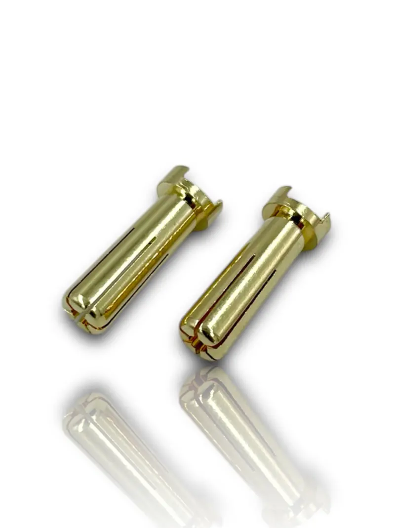 5Mm Low Profile Gold Bullets (2Pcs) 1