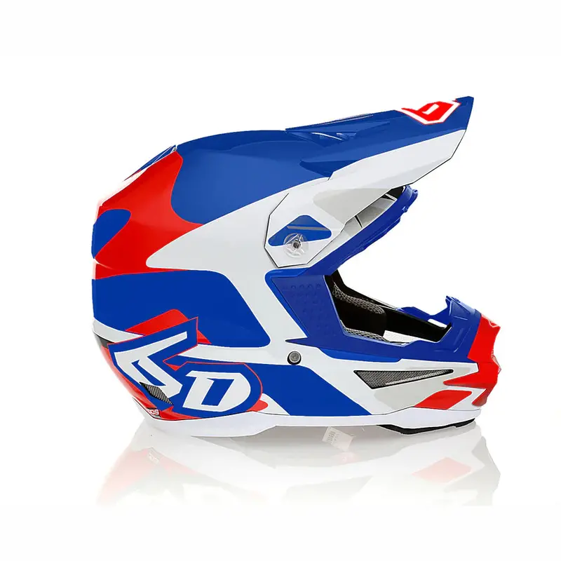 6D Atr-1 Helmet - Apex / Red White Blue 1