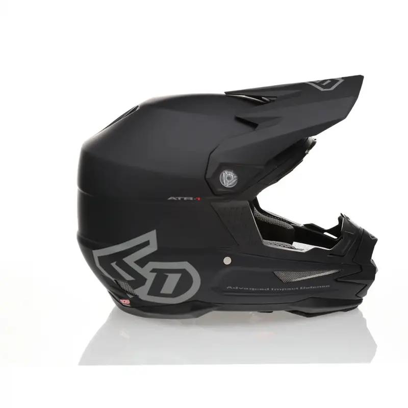 6D Atr-1 Helmet - Solid / Matte Black 1