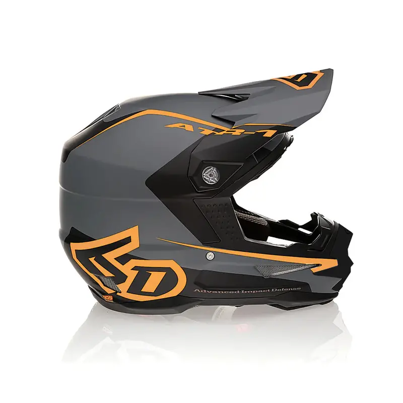 6D Atr-1 Helmet - Stealth / Gold 1
