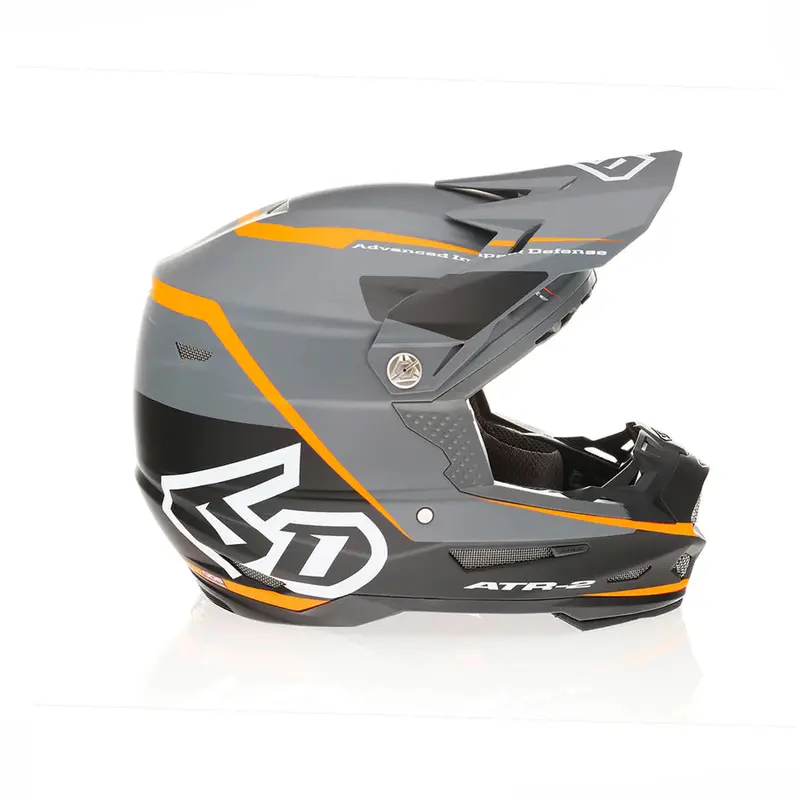 6D Atr-2 Helmet - Alpha Neon Orange 1