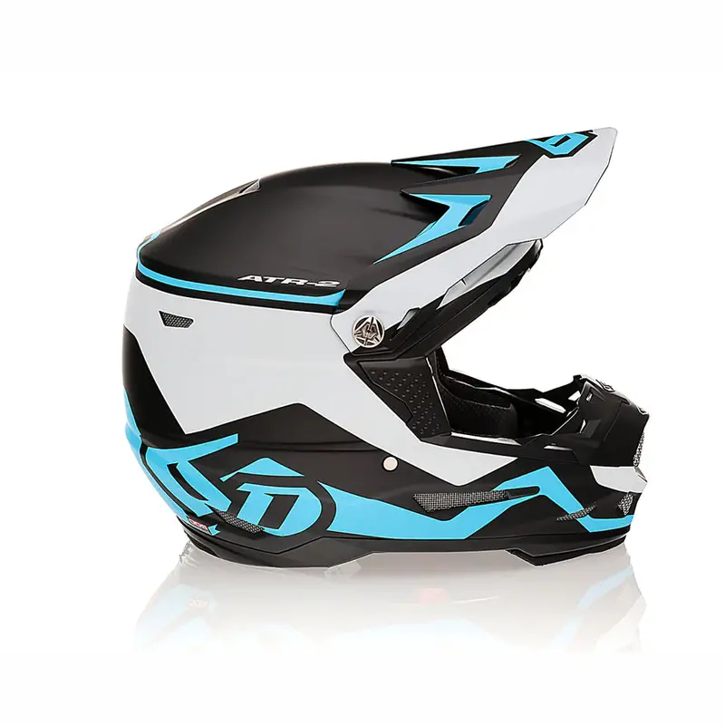 6D Atr-2 Helmet - Drive Cyan 1