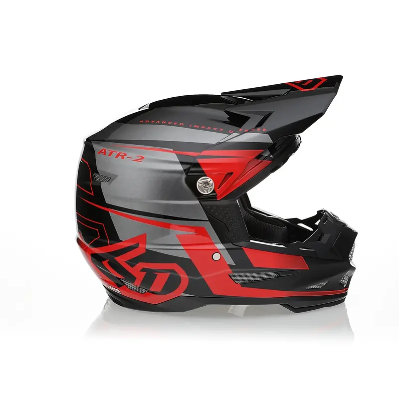 6D Atr-2 Helmet - Mach Red 1