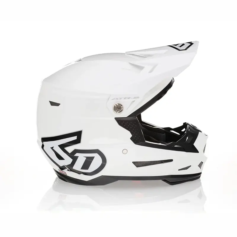 6D Atr-2 Helmet - Solid Gloss White 1