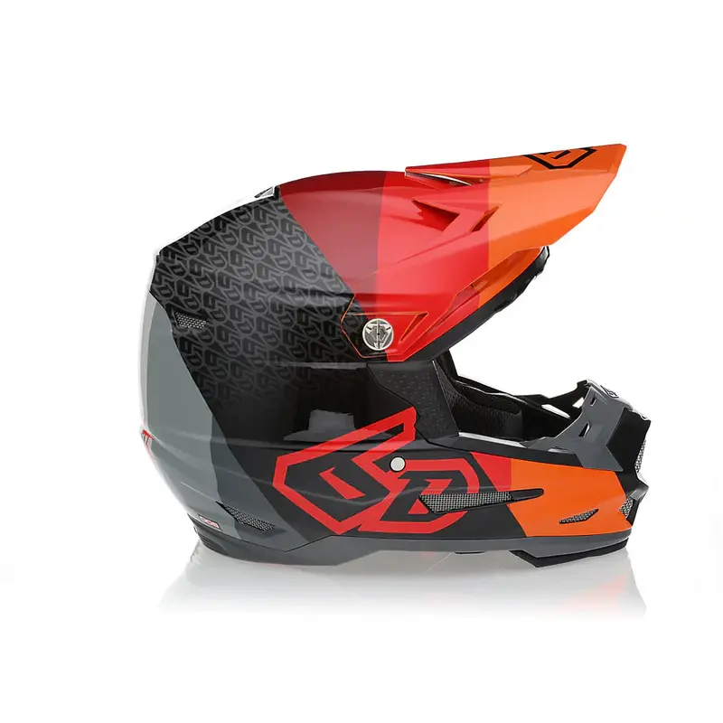 6D Atr-2Y Youth Helmet - Range Red 1