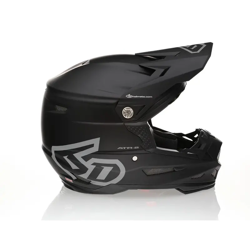 6D Atr-2Y Youth Helmet - Solid Matte Black 1