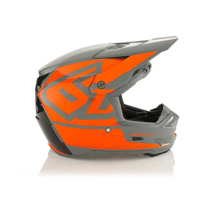 6D Atr-3 Helmet - Hex Gloss Neon Orange 1