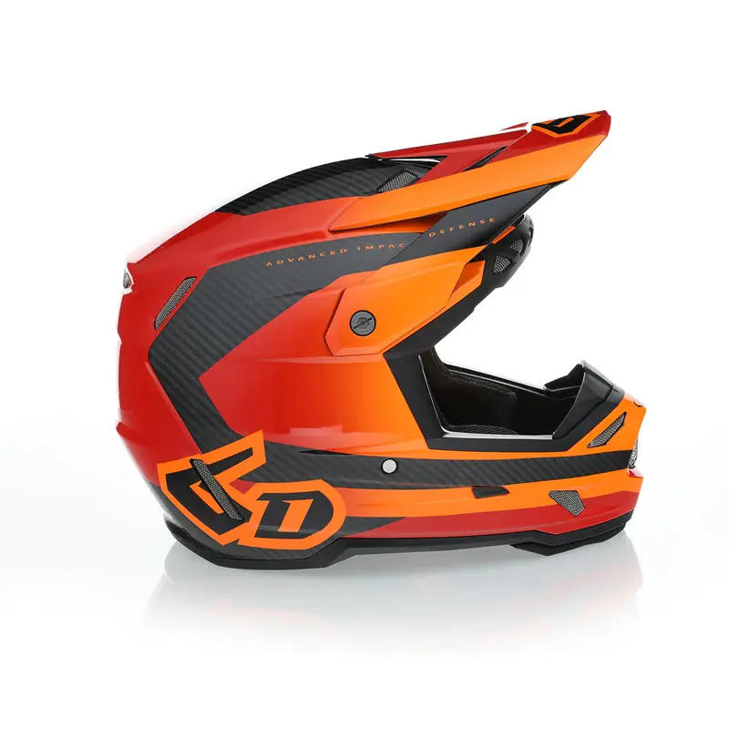 6D Atr-3 Helmet - Pure Gloss Red 1