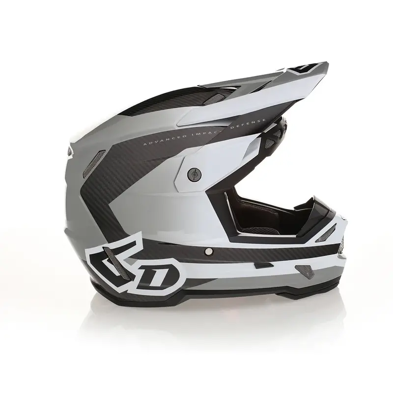 6D Atr-3 Helmet - Pure Gloss White 1