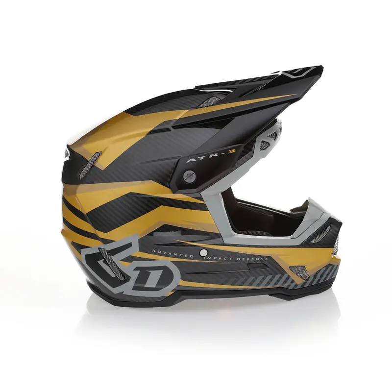 6D Atr-3 Helmet - Rival Gloss Gold 1