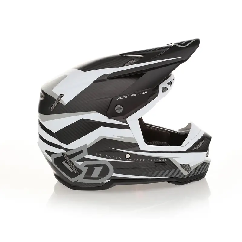 6D Atr-3 Helmet - Rival Matte White 1