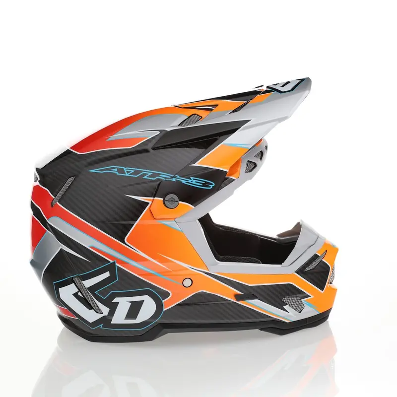 6D Atr-3Y Youth Helmet - Reflex Neon Orange 1