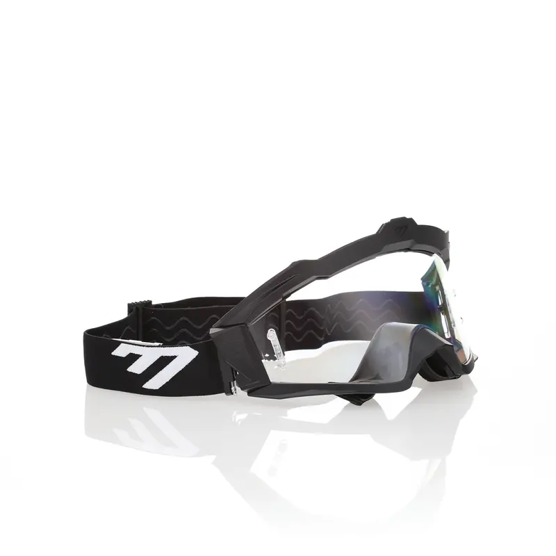 6D Max R Goggle - Black/Black & Clear 1