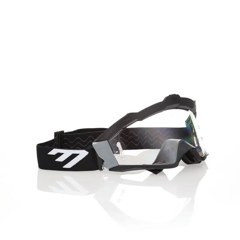 6D Max R Goggle - Black/Grey & Clear 1