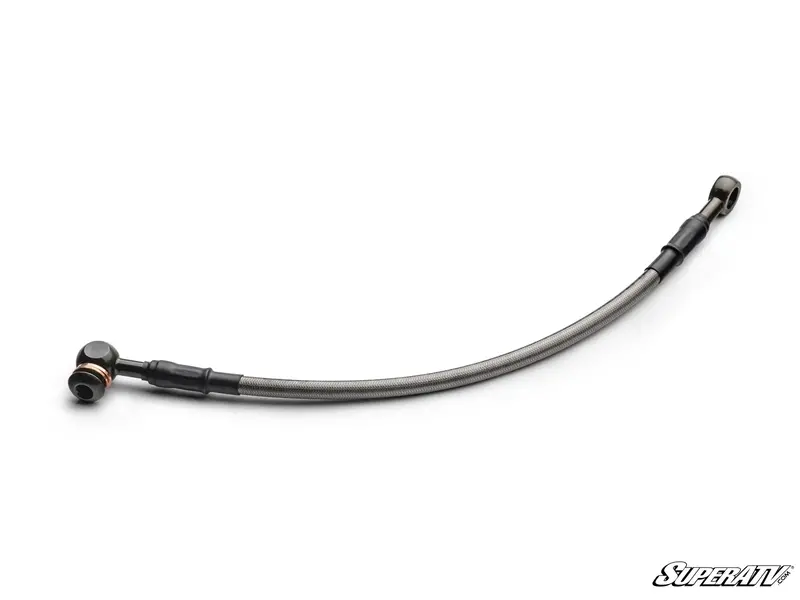 7.5 Mm X 12" Extended Steel-Braided Brake Line 1