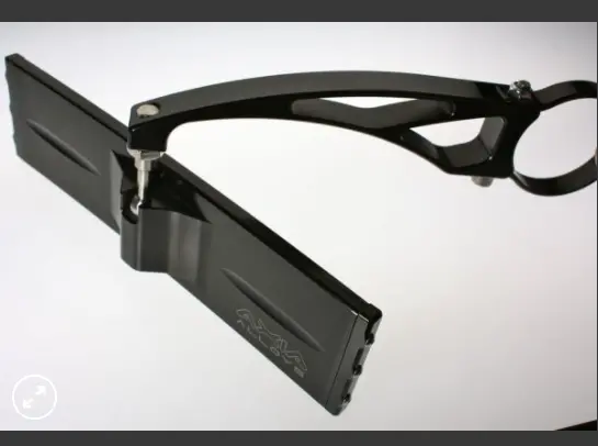 9″ Wide Panoramic Rearview Mirror - 6" Long Arm 1