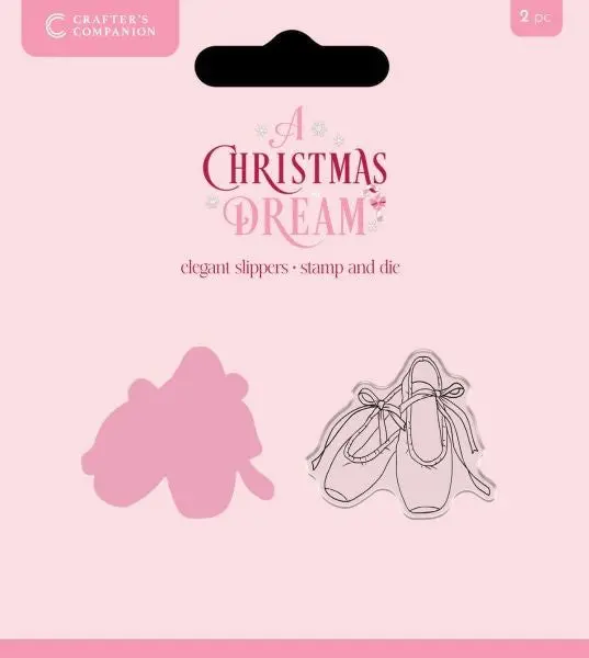 A Christmas Dream - Stamp & Die - Elegant Slippers 1
