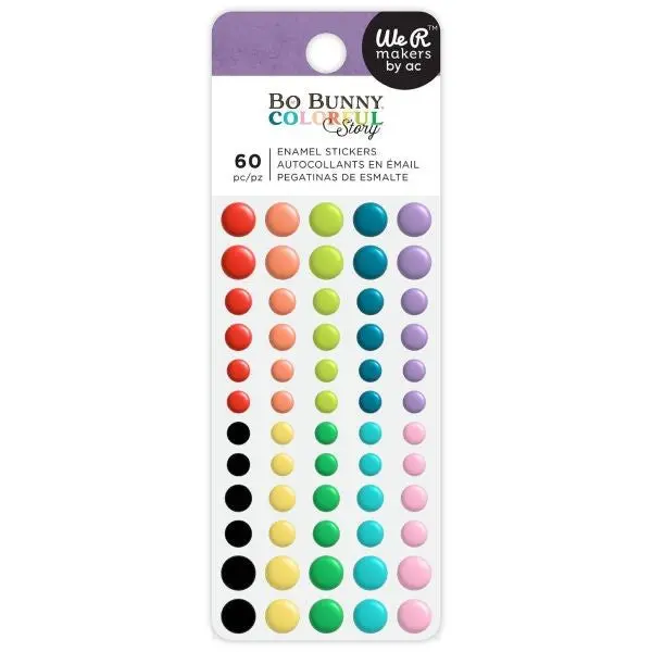 A Colorful Story - Enamel Dots 1