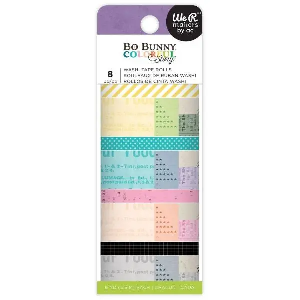 A Colorful Story - Washi Tape 1