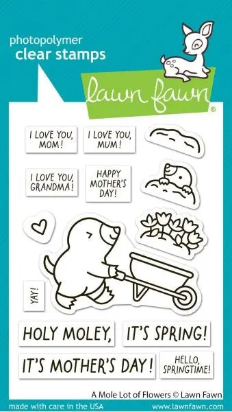 A Mole Lot Of Flowers - Clear Stamps 1