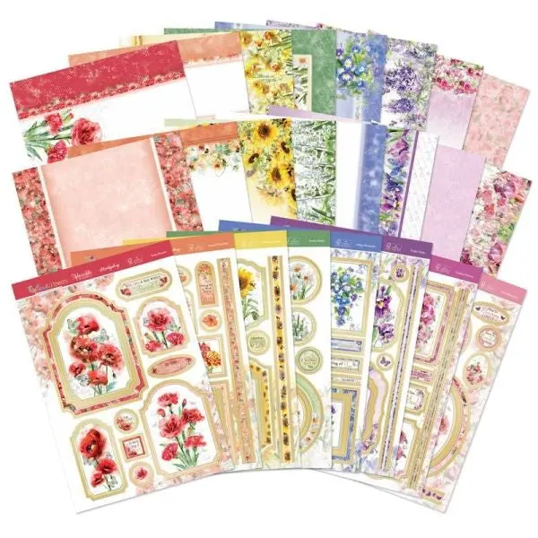 A Rainbow Of Flowers - Luxury Topper Collection 1