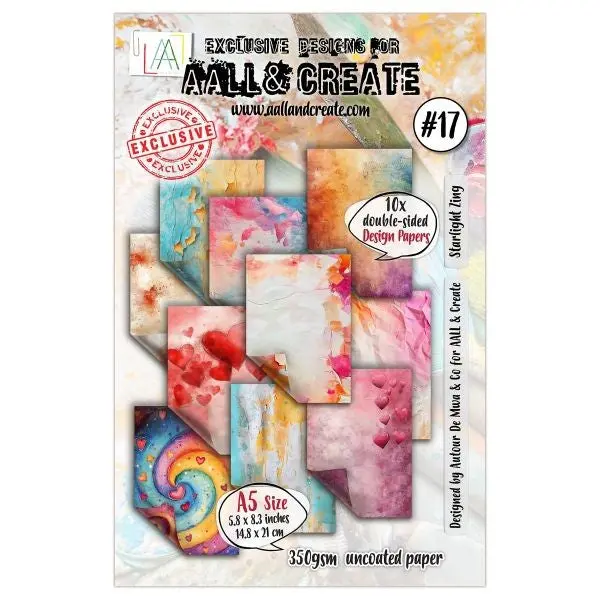 A5 Design Paper - Starlight Zing 1