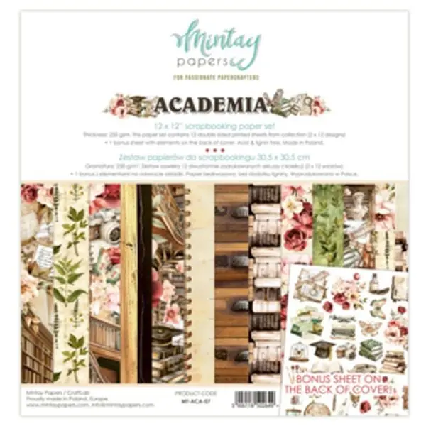 Academia - 12X12 Collection Pack 1