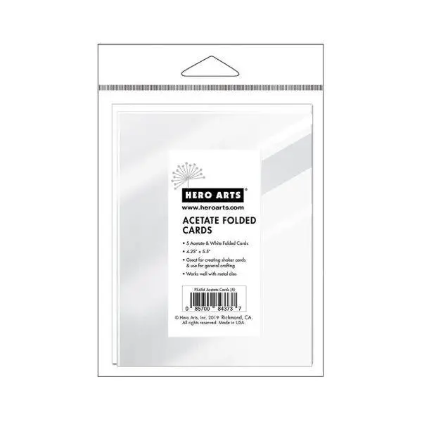 Acetate Cards & Envelopes 1