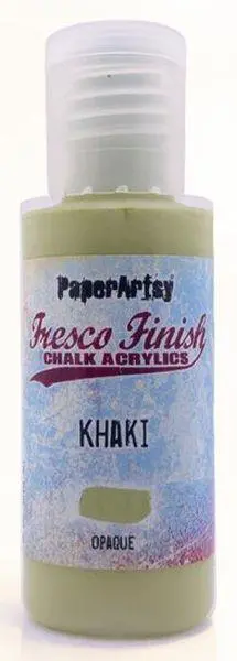 Acrylic Paint - Fresco Finish - Khaki 1