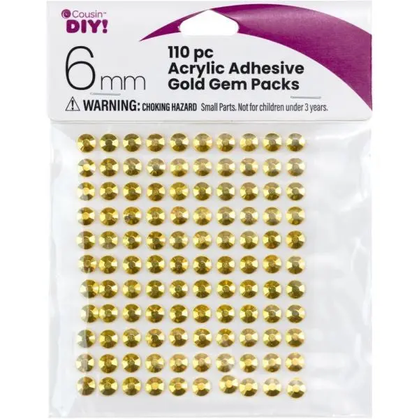 Adhesive Gems - Gold 1