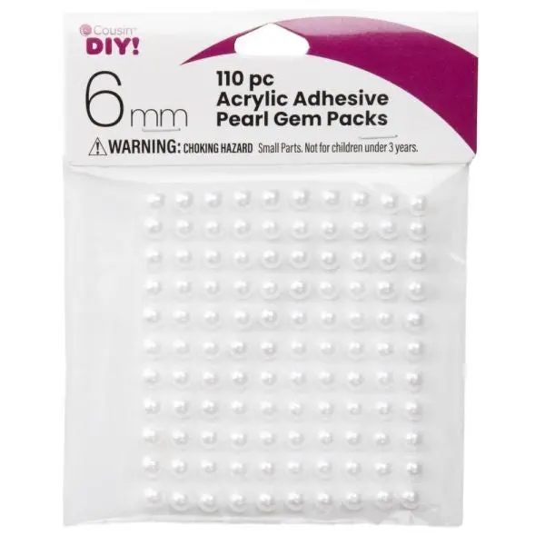 Adhesvie Pearls - 6Mm 1