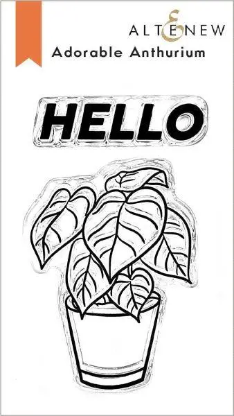 Adorable Anthurium Clear Stamps 1