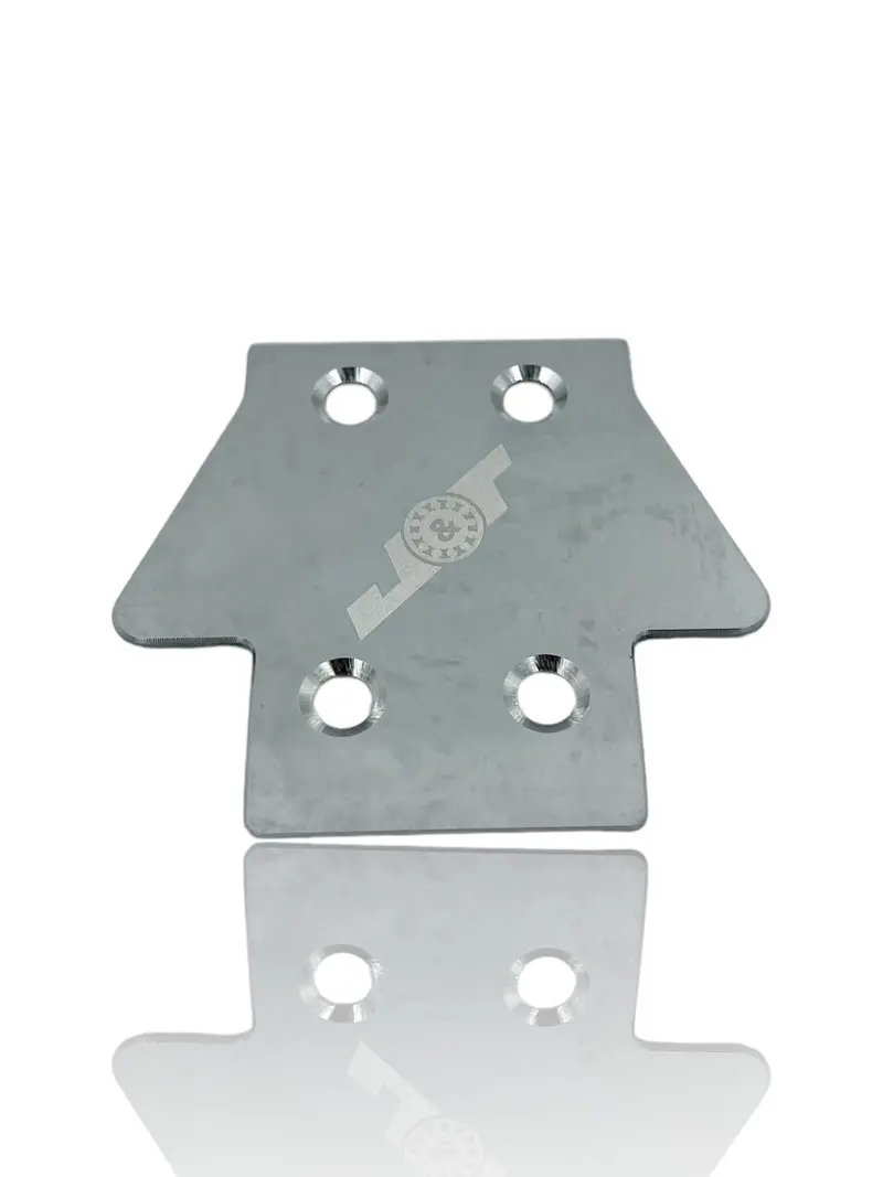 Ae Rc8b4/Rc8b4.1 Stainless Skid Plate Front 1