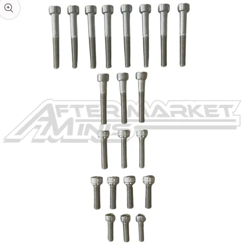 Aftermarket Minis 21Pc. Motor Bolt Kit - Yamaha Pw50 1