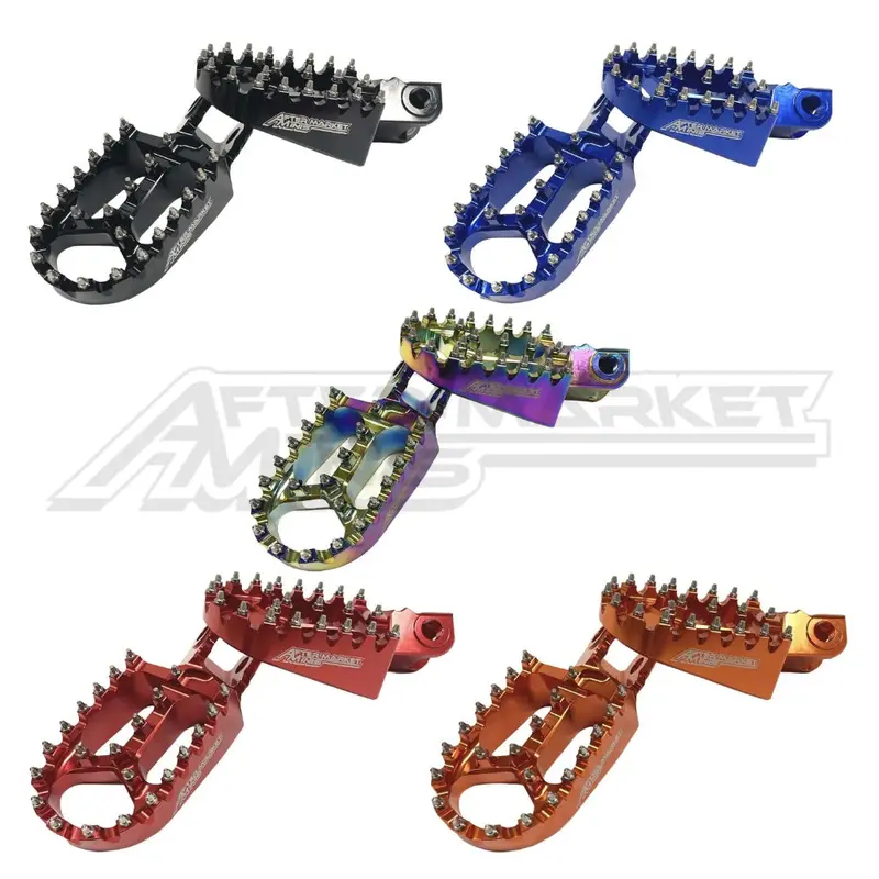 Aftermarket Minis Billet Foot Pegs - Ktm / Gasgas / Husqvarna E3 E5 50-65Cc 1