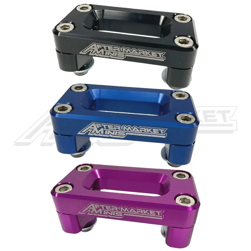 Aftermarket Minis Billet Handlebar Mount - Yamaha Pw50 1