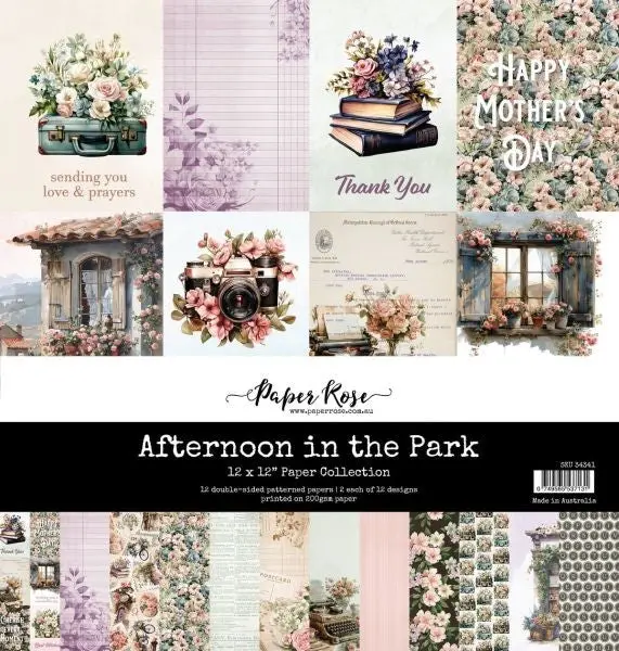 Afternoon In The Park - 12X12 Paper Collection 1
