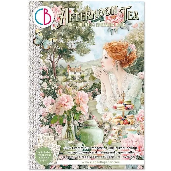 Afternoon Tea - Junk Journal & Ephemera Book 1