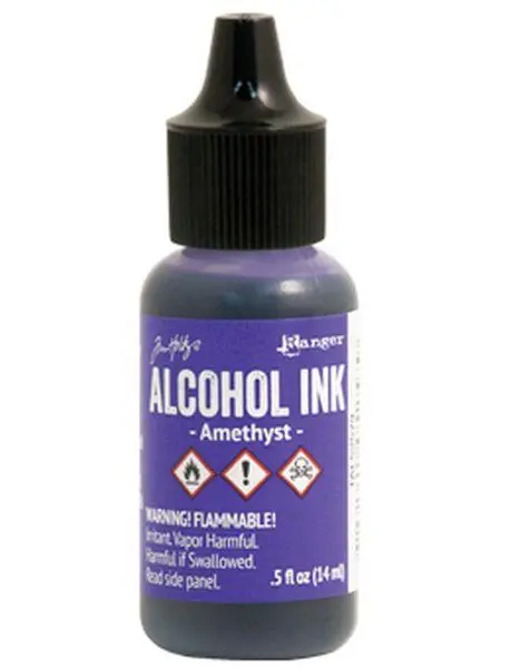 Alcohol Ink - Amethyst 1