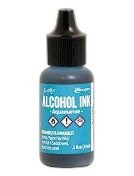 Alcohol Ink - Aquamarine 1
