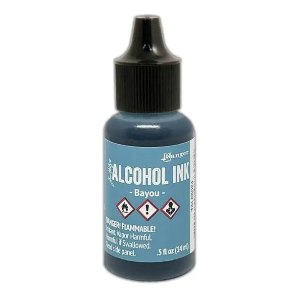 Alcohol Ink - Bayou 1