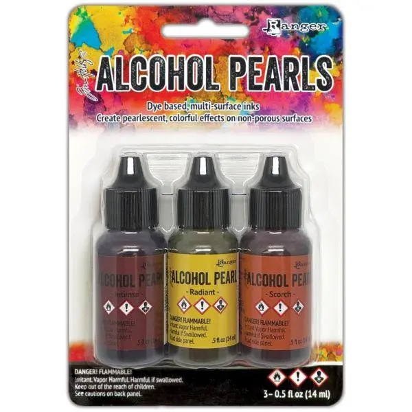 Alcohol Ink Pearls - Kit #5 1